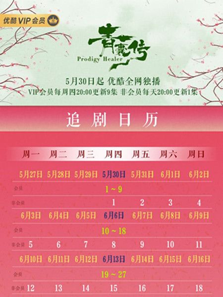 青囊传播出时间